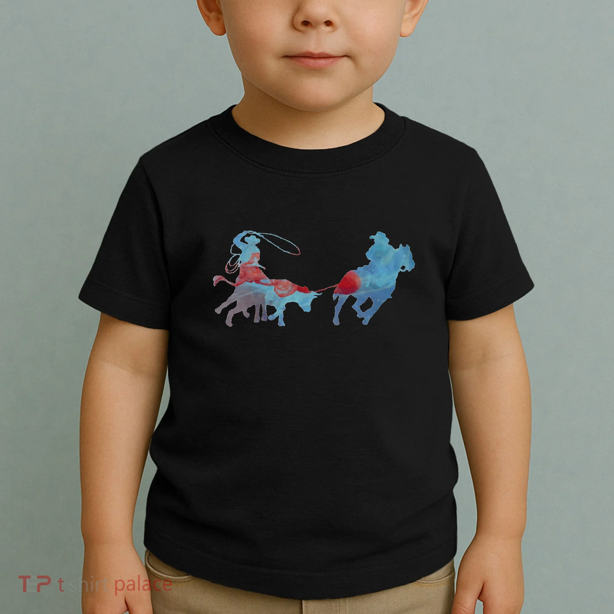 Team Roping Toddler T-Shirt