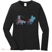 Team Roping Women's Long Sleeve Shirt thumb 0