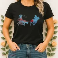 Team Roping Women's T-Shirt thumb 2