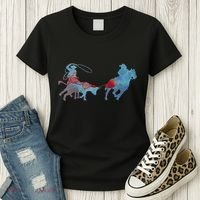 Team Roping Women's T-Shirt thumb 3