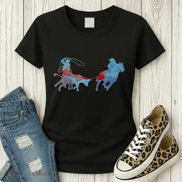 Team Roping Women's T-Shirt