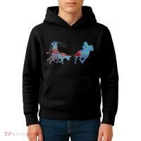 Team Roping Kids Hoodie thumb 4