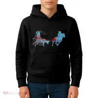 Team Roping Kids Hoodie thumb 4