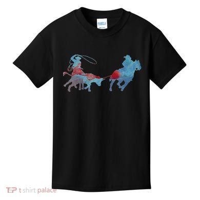 Team Roping Kids T-Shirt