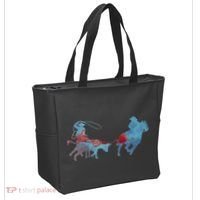 Team Roping Tote Bag thumb 2