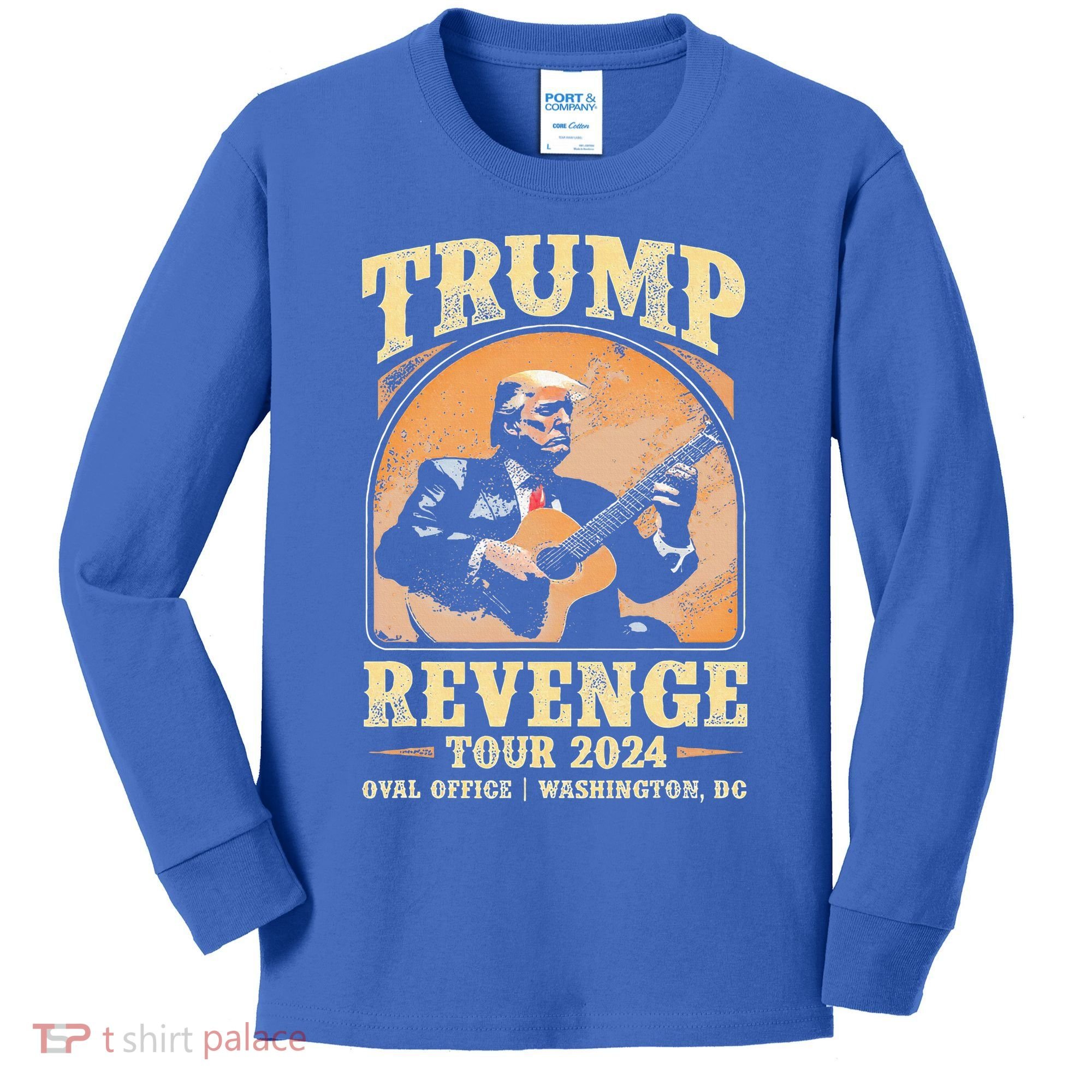 Trump Revenge Tour 2024  Kids Long Sleeve Shirt