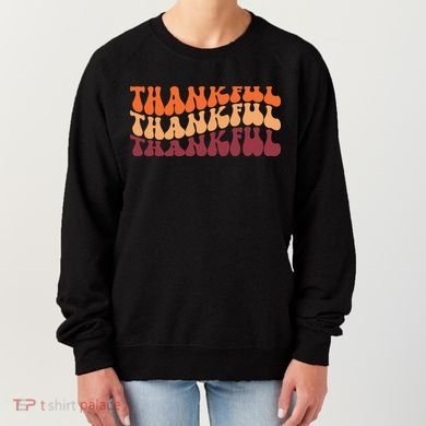Thankful Retro Thanksgiving Women's Sweatshirt