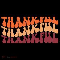 Thankful Retro Thanksgiving Coaster thumb 2