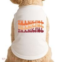 Thankful Retro Thanksgiving Doggie Tank thumb 0