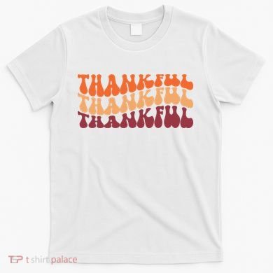 Thankful Retro Thanksgiving T-Shirt