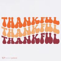 Thankful Retro Thanksgiving Women's Hoodie thumb 2