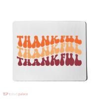 Thankful Retro Thanksgiving Mousepad thumb 0