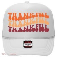 Thankful Retro Thanksgiving Hat thumb 0