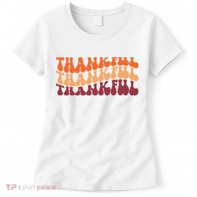 Thankful Retro Thanksgiving Women's T-Shirt