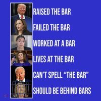 Trump Raised The Bar Biden Cant Spell The Bar Funny Republican Women's Tank Top thumb 5
