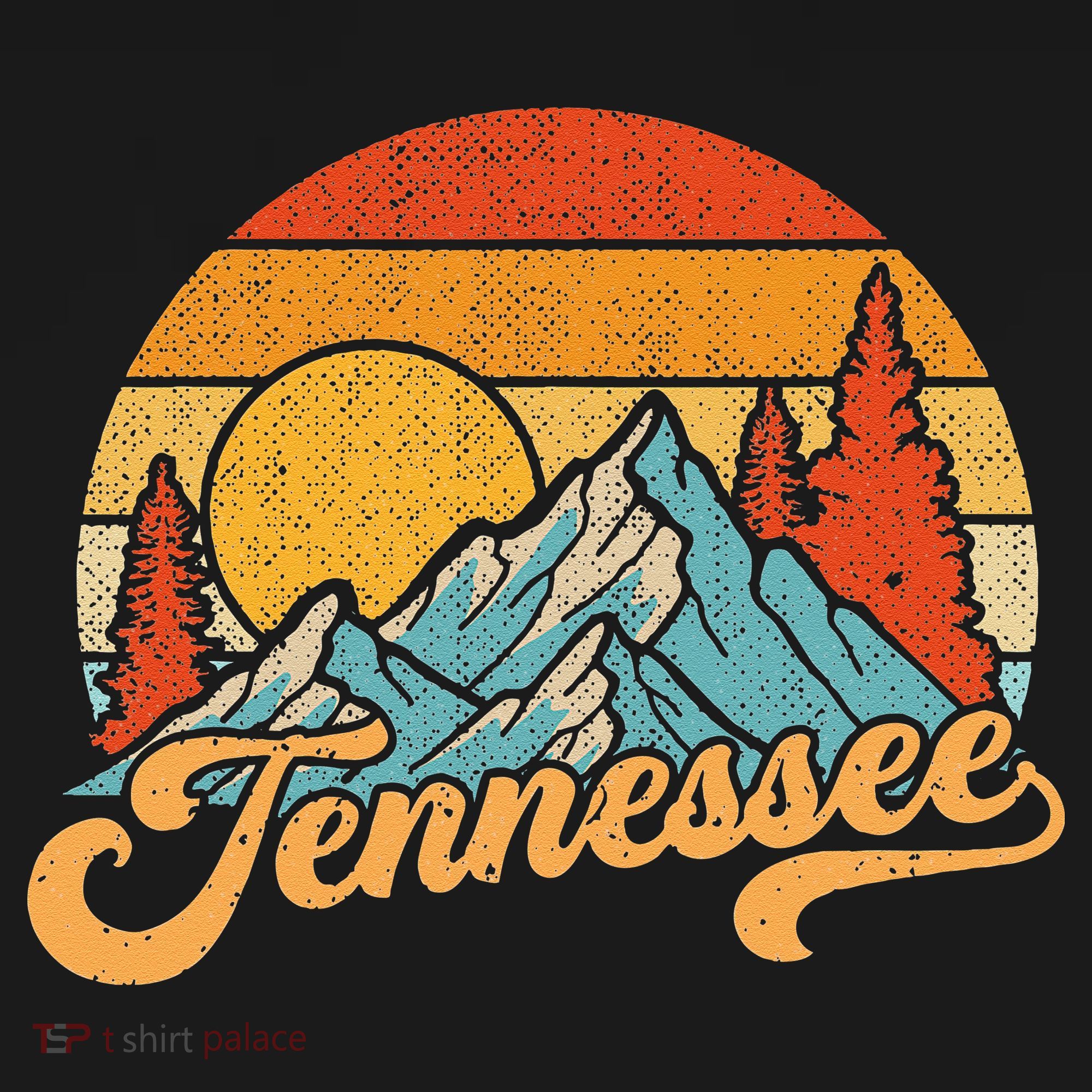 Tennessee Retro Tennessee Tennessee Tourist Hoodie