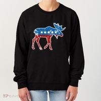 Theodore Roosevelt Teddy Political Bull Moose Party Women's Sweatshirt thumb 0