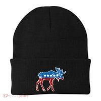 Theodore Roosevelt Teddy Political Bull Moose Party Beanie thumb 0