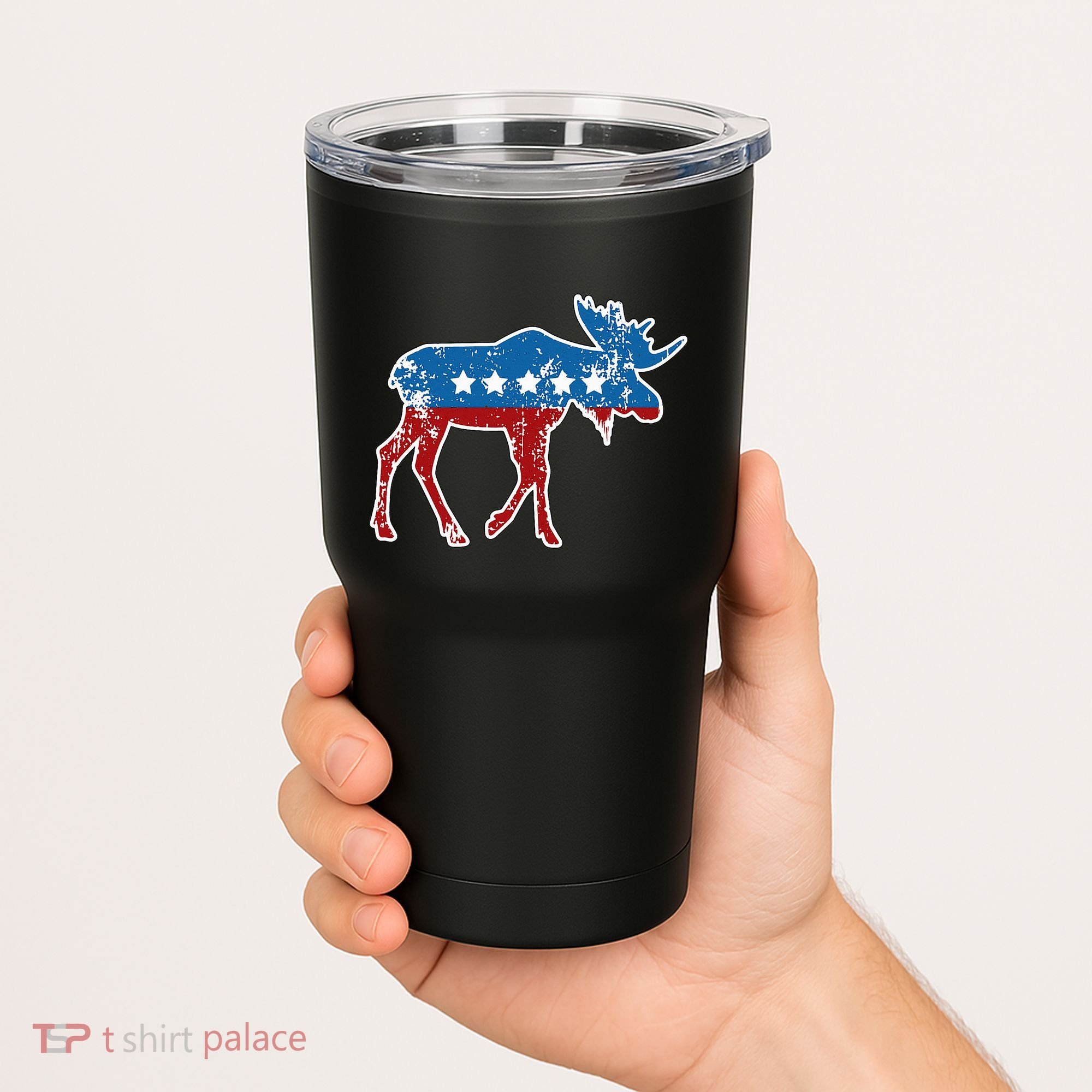 Theodore Roosevelt Teddy Political Bull Moose Party Tumbler