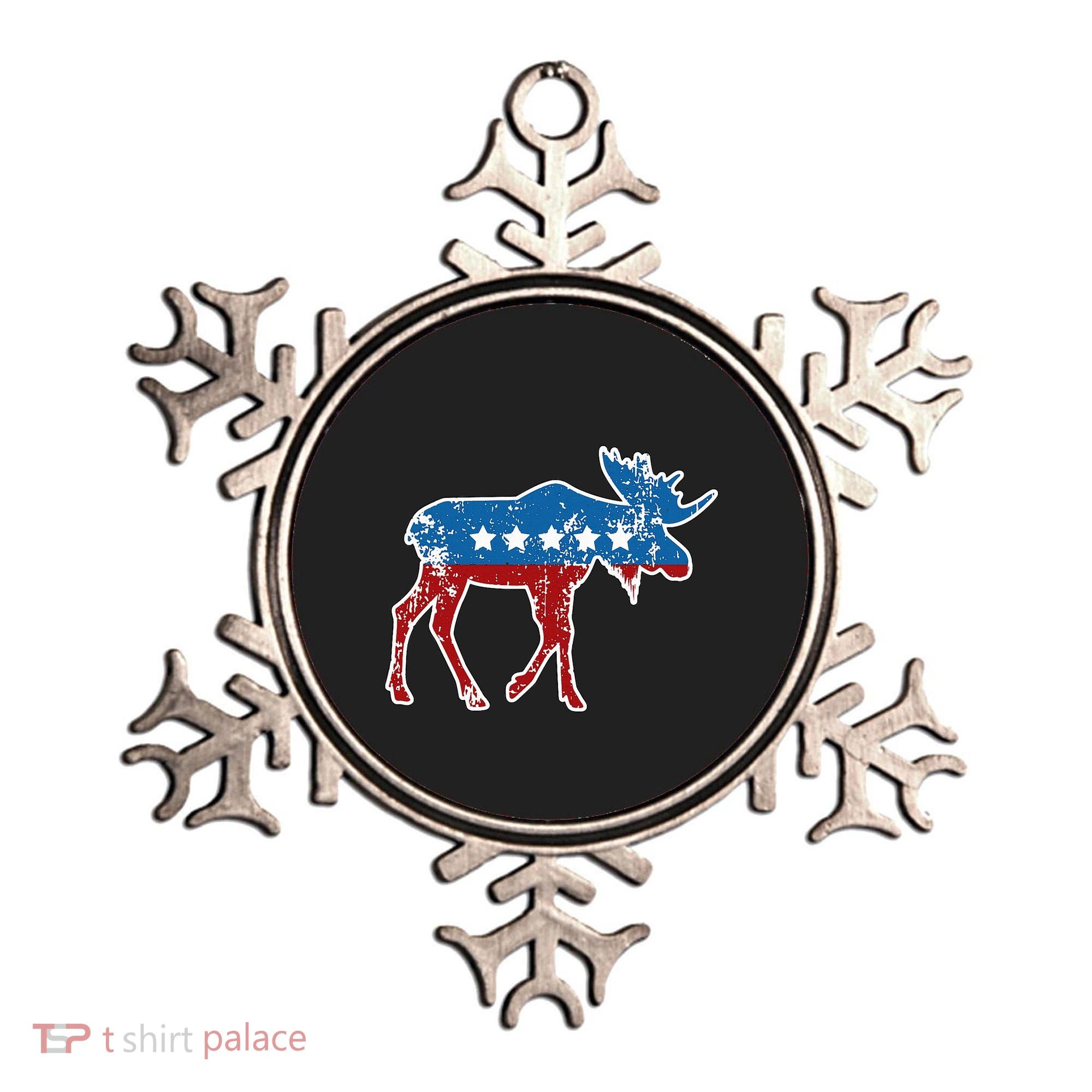 Theodore Roosevelt Teddy Political Bull Moose Party Ornament