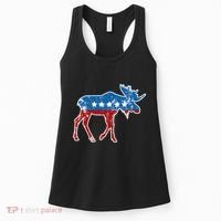 Theodore Roosevelt Teddy Political Bull Moose Party Women's Tank Top thumb 0