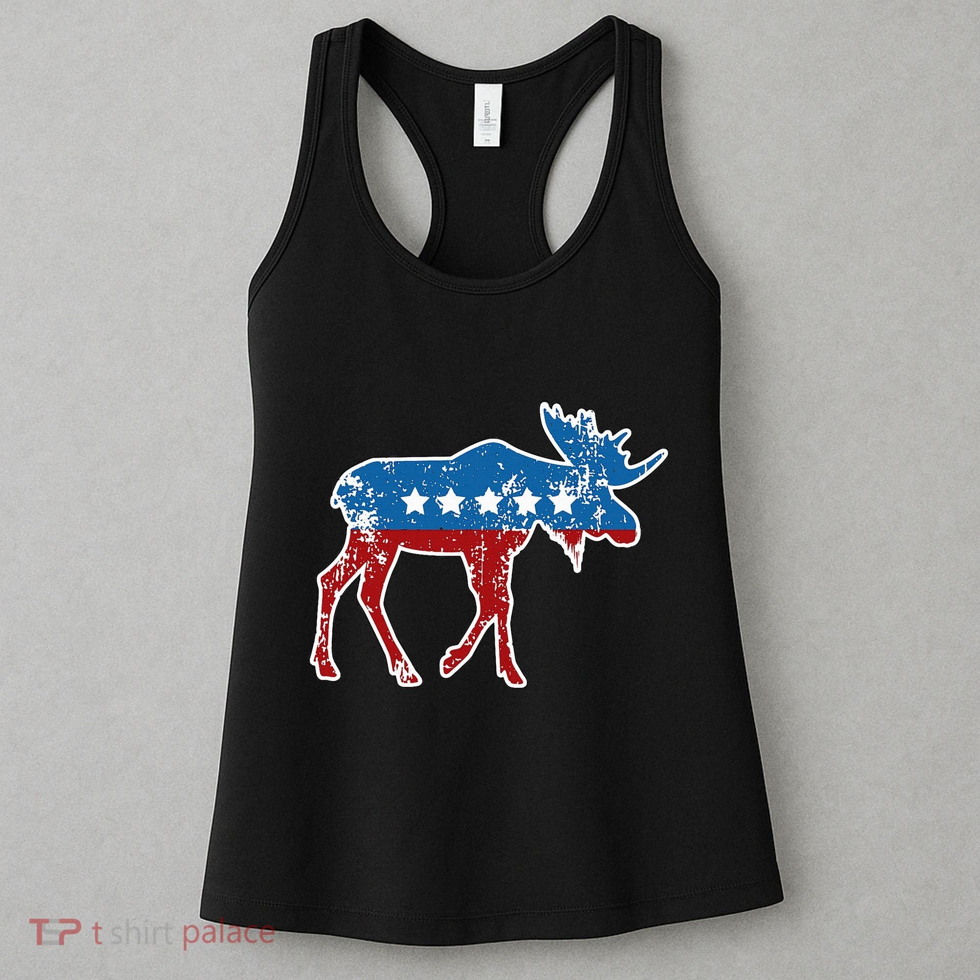 Theodore Roosevelt Teddy Political Bull Moose Party Women's Tank Top