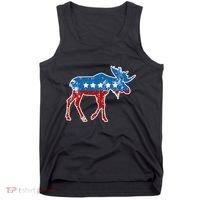 Theodore Roosevelt Teddy Political Bull Moose Party Tank Top thumb 0