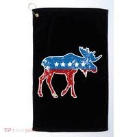 Theodore Roosevelt Teddy Political Bull Moose Party Golf Towel thumb 0