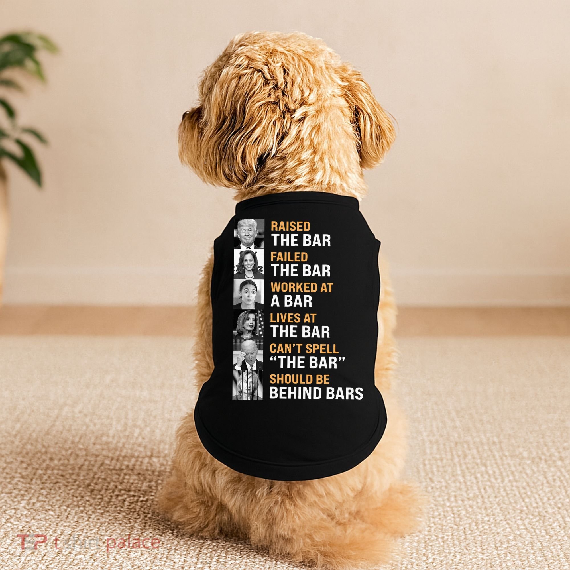 Trump Raised The Bar Harris Failed The Bar Doggie Tank