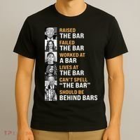 Trump Raised The Bar Harris Failed The Bar T-Shirt thumb 3