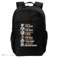 Trump Raised The Bar Harris Failed The Bar Backpack thumb 0