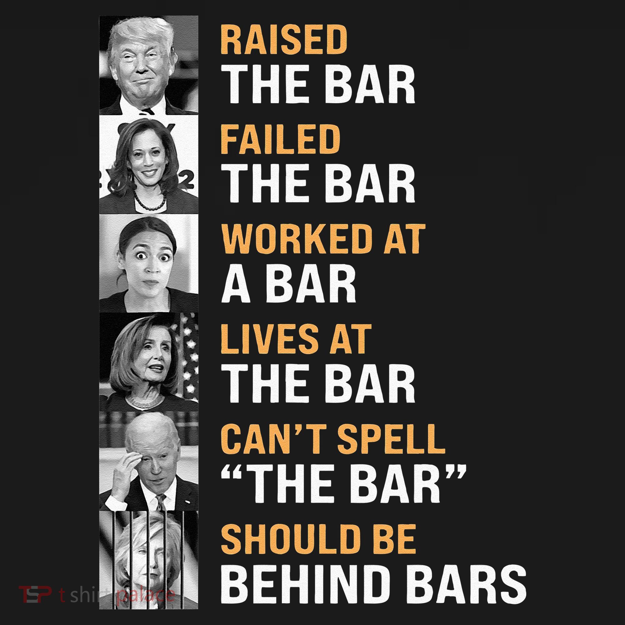 Trump Raised The Bar Harris Failed The Bar Backpack