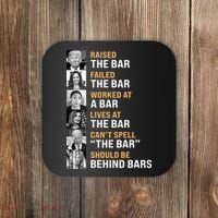 Trump Raised The Bar Harris Failed The Bar Coaster thumb 0