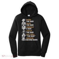 Trump Raised The Bar Harris Failed The Bar Women's Hoodie thumb 0