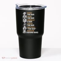 Trump Raised The Bar Harris Failed The Bar Tumbler thumb 0