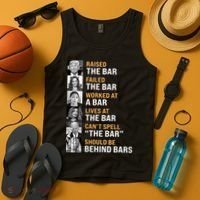 Trump Raised The Bar Harris Failed The Bar Tank Top thumb 4