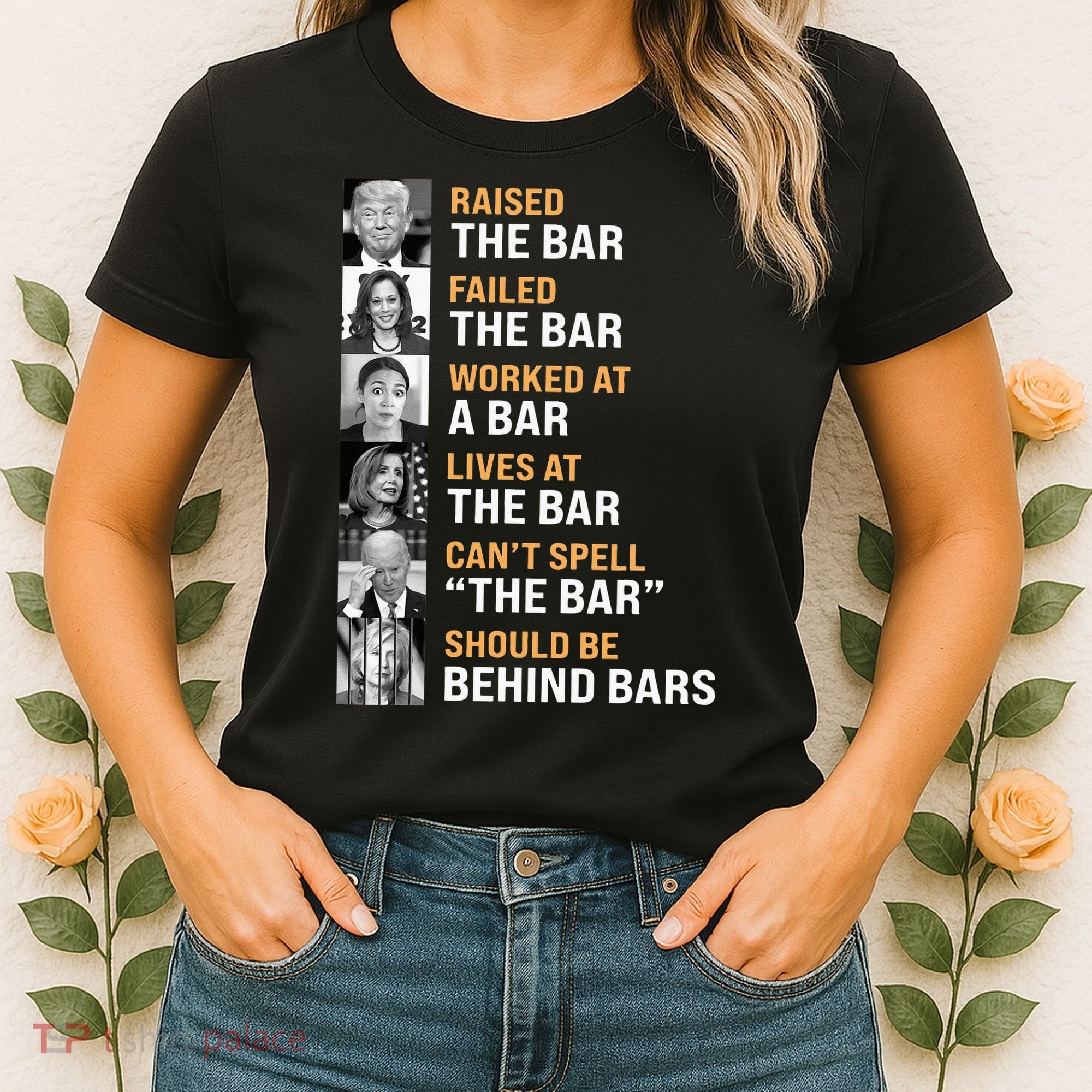 Trump Raised The Bar Harris Failed The Bar Women's T-Shirt