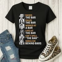 Trump Raised The Bar Harris Failed The Bar Women's T-Shirt thumb 3