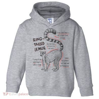 Trendy Ring Tailed Lemur Facts Toddler Hoodie