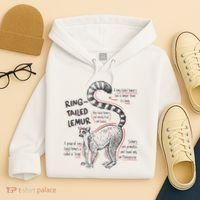 Trendy Ring Tailed Lemur Facts Hoodie thumb 4