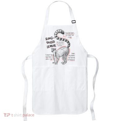 Trendy Ring Tailed Lemur Facts Apron