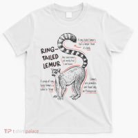 Trendy Ring Tailed Lemur Facts T-Shirt thumb 0