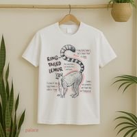 Trendy Ring Tailed Lemur Facts T-Shirt thumb 2