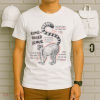 Trendy Ring Tailed Lemur Facts T-Shirt thumb 6