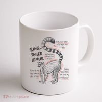 Trendy Ring Tailed Lemur Facts Coffee Mug thumb 1