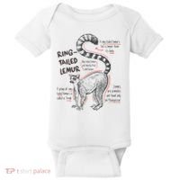 Trendy Ring Tailed Lemur Facts Baby Bodysuit thumb 0