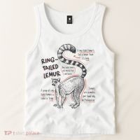 Trendy Ring Tailed Lemur Facts Tank Top thumb 2