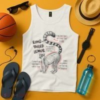 Trendy Ring Tailed Lemur Facts Tank Top thumb 4