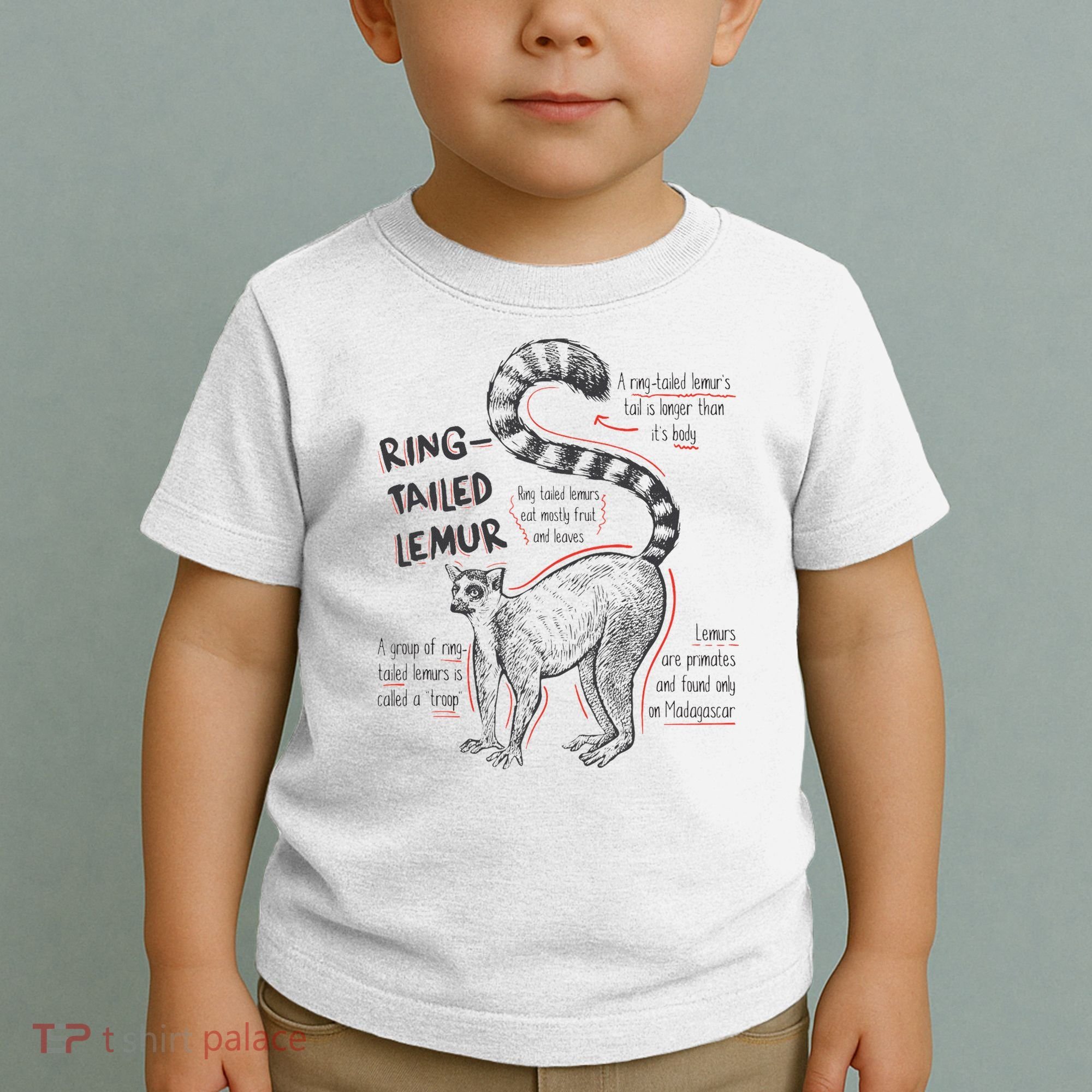 Trendy Ring Tailed Lemur Facts Toddler T-Shirt