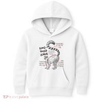 Trendy Ring Tailed Lemur Facts Kids Hoodie thumb 0